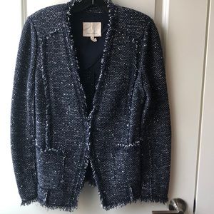 Rebecca Taylor Tweed & Wool-Blend Jacket